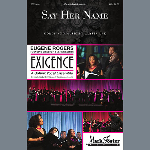 Alysia Lee Download Printable PDF Score Easily Download Alysia Lee Printable PDF piano music notes, guitar tabs for SSA Choir. Transpose or transcribe this score in no time - Learn how to play song progression.