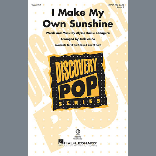 Easily Download Alyssa Bonagura Printable PDF piano music notes, guitar tabs for 2-Part Choir. Transpose or transcribe this score in no time - Learn how to play song progression.