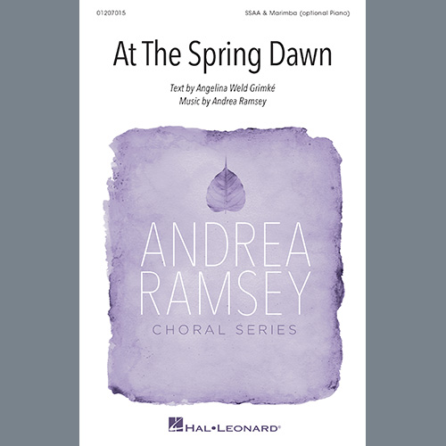 Easily Download Andrea Ramsey Printable PDF piano music notes, guitar tabs for SSAA Choir. Transpose or transcribe this score in no time - Learn how to play song progression.