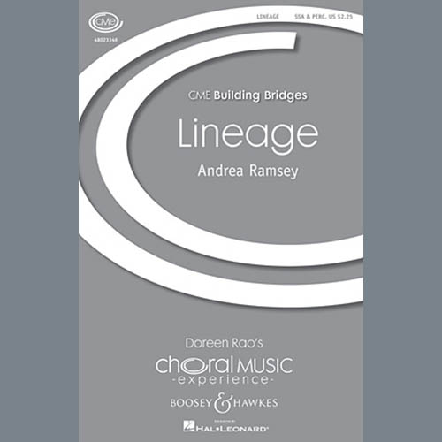 Easily Download Andrea Ramsey Printable PDF piano music notes, guitar tabs for SSA Choir. Transpose or transcribe this score in no time - Learn how to play song progression.