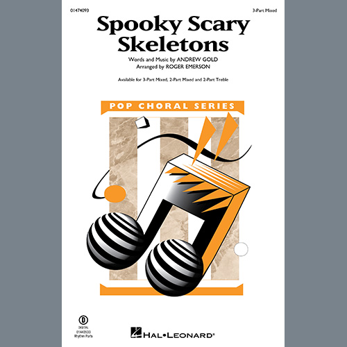 Spooky Scary Skeletons (arr. Roger Emerson) cover image