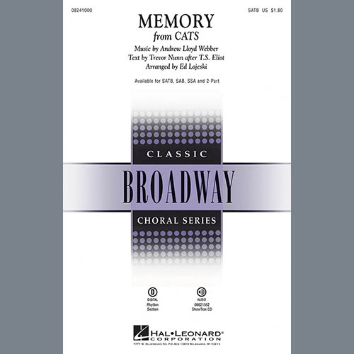 Andrew Lloyd Webber Memory (from Cats) (arr. Ed Lojeski) Profile Image