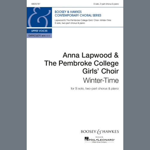 Easily Download Anna Lapwood Printable PDF piano music notes, guitar tabs for 2-Part Choir. Transpose or transcribe this score in no time - Learn how to play song progression.
