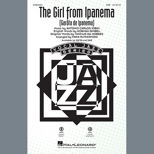 The Girl from Ipanema (Garôta de Ipanema) (arr. Paris Rutherford) cover image