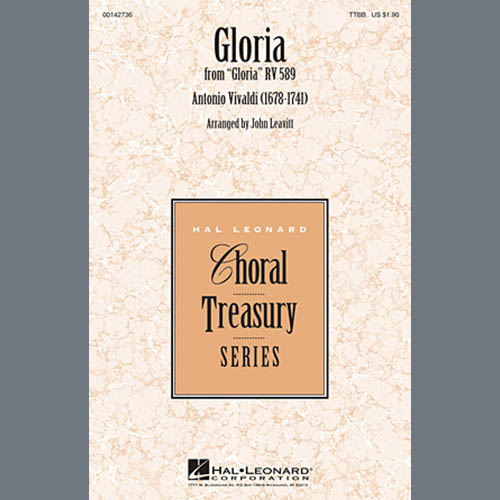 Gloria In Excelsis (Arr. John Leavitt) cover image