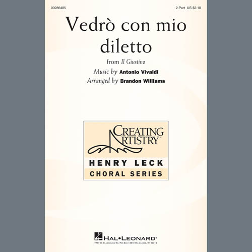 Easily Download Antonio Vivaldi Printable PDF piano music notes, guitar tabs for 2-Part Choir. Transpose or transcribe this score in no time - Learn how to play song progression.