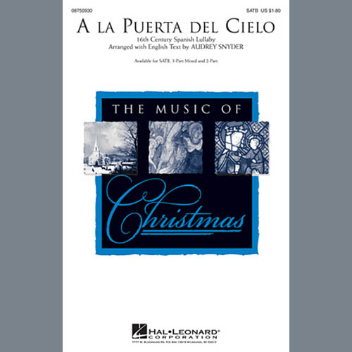 Traditional A La Puerta Del Cielo (arr. Audrey Snyder) Profile Image