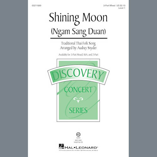 Easily Download Audrey Snyder Printable PDF piano music notes, guitar tabs for 3-Part Mixed Choir. Transpose or transcribe this score in no time - Learn how to play song progression.