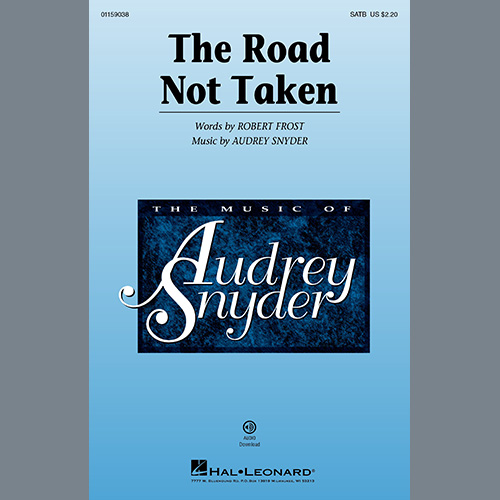 Audrey Snyder Download Printable PDF Score Easily Download Audrey Snyder Printable PDF piano music notes, guitar tabs for SATB Choir. Transpose or transcribe this score in no time - Learn how to play song progression.