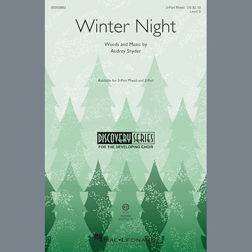 Easily Download Audrey Snyder Printable PDF piano music notes, guitar tabs for 2-Part Choir. Transpose or transcribe this score in no time - Learn how to play song progression.
