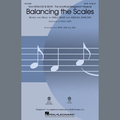 Easily Download Barlow & Bear Printable PDF piano music notes, guitar tabs for SSA Choir. Transpose or transcribe this score in no time - Learn how to play song progression.