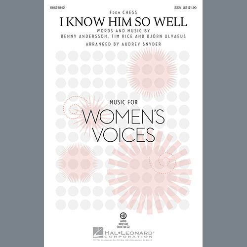 I Know Him So Well (from Chess) (arr. Audrey Snyder) cover image