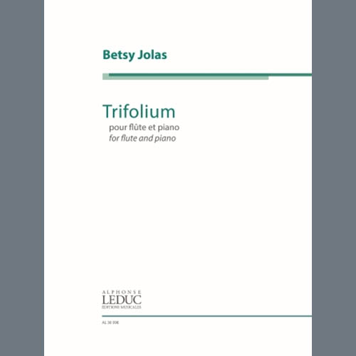 Easily Download Betsy Jolas Printable PDF piano music notes, guitar tabs for Flute and Piano. Transpose or transcribe this score in no time - Learn how to play song progression.