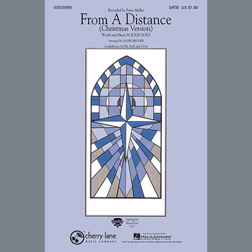 From A Distance (Christmas Version) (arr. Mark Brymer) cover image