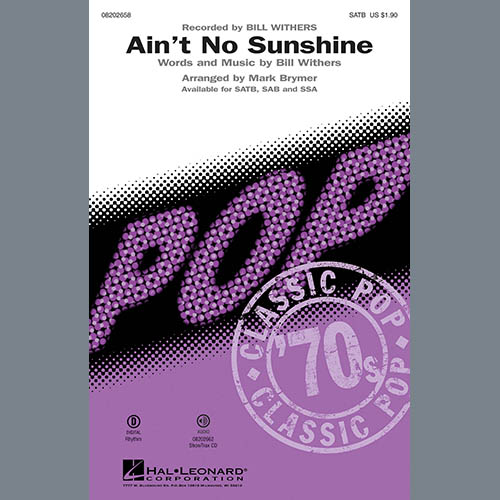 Ain't No Sunshine cover image