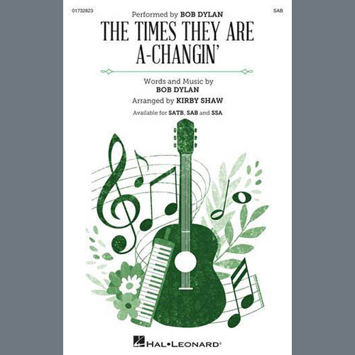 Bob Dylan Download Printable PDF Score Easily Download Bob Dylan Printable PDF piano music notes, guitar tabs for SAB Choir. Transpose or transcribe this score in no time - Learn how to play song progression.