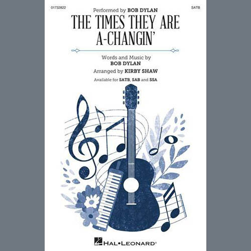 Bob Dylan Download Printable PDF Score Easily Download Bob Dylan Printable PDF piano music notes, guitar tabs for SATB Choir. Transpose or transcribe this score in no time - Learn how to play song progression.