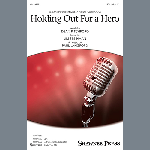 Holding Out For A Hero (from Footloose) (arr. Paul Langford) cover image