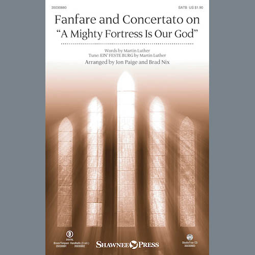 Fanfare and Concertato on A Mighty Fortress Is Our God cover image