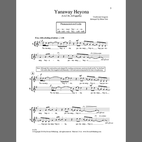 Easily Download Brian Tate Printable PDF piano music notes, guitar tabs for SATB Choir. Transpose or transcribe this score in no time - Learn how to play song progression.