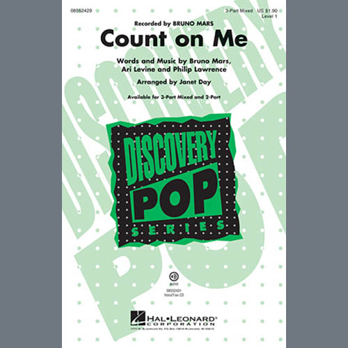 Count On Me (arr. Janet Day) cover image