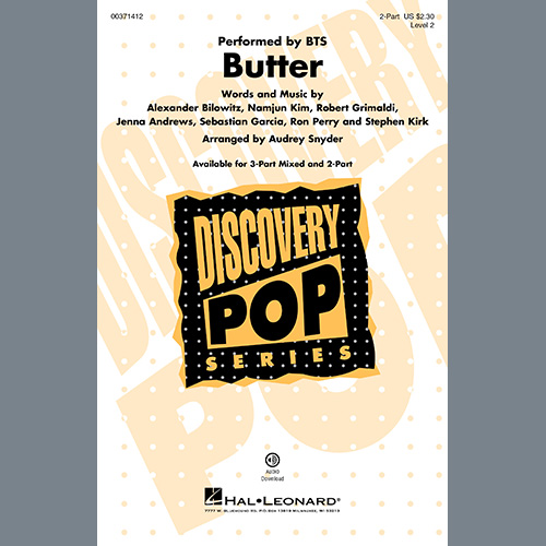 Butter (arr. Audrey Snyder) cover image