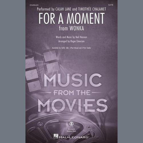 For A Moment (from Wonka) (arr. Roger Emerson) cover image