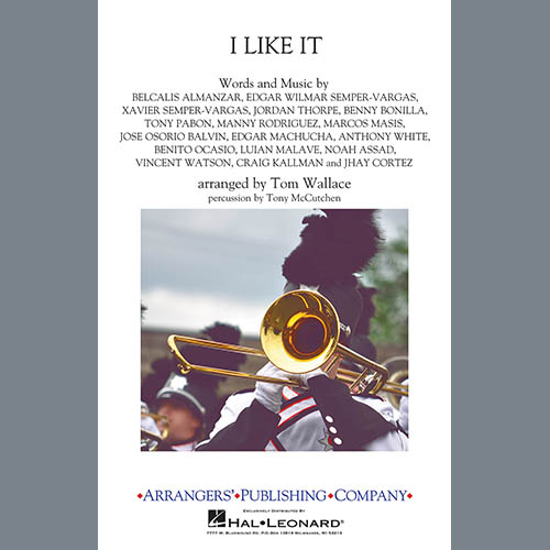 I Like It (arr. Tom Wallace) - Alto Sax 1 cover image