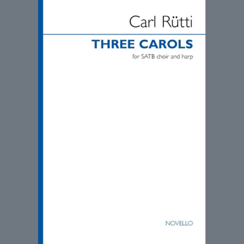 Easily Download Carl Rutti Printable PDF piano music notes, guitar tabs for SATB Choir. Transpose or transcribe this score in no time - Learn how to play song progression.