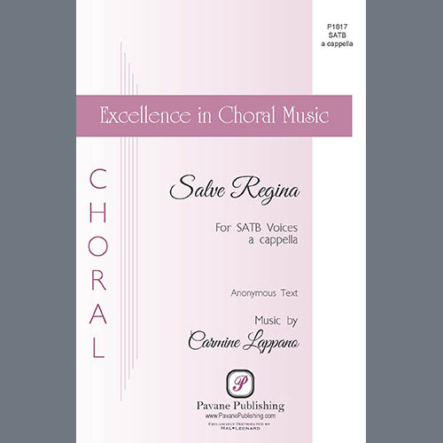 Easily Download Carmine Lappano Printable PDF piano music notes, guitar tabs for SATB Choir. Transpose or transcribe this score in no time - Learn how to play song progression.
