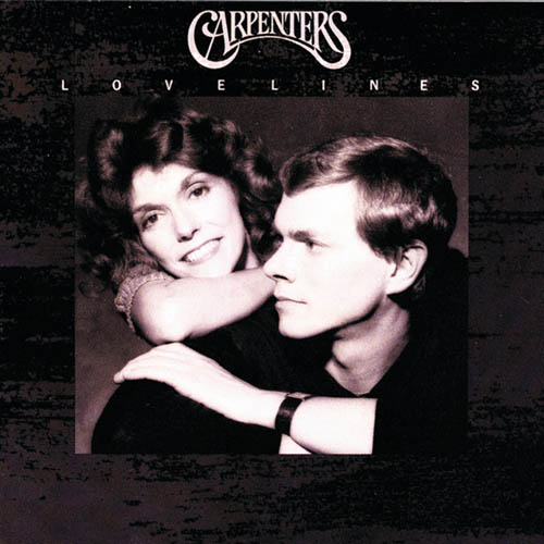 Carpenters Download Printable PDF Score Easily Download Carpenters Printable PDF piano music notes, guitar tabs for Piano, Vocal & Guitar Chords (Right-Hand Melody). Transpose or transcribe this score in no time - Learn how to play song progression.