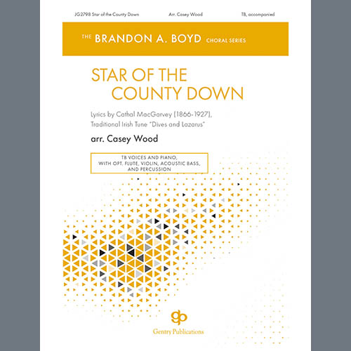 Easily Download Casey Wood Printable PDF piano music notes, guitar tabs for TB Choir. Transpose or transcribe this score in no time - Learn how to play song progression.