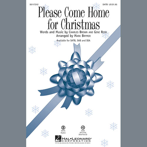 Please Come Home For Christmas (arr. Mark Brymer) cover image