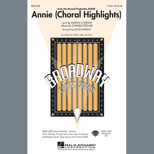 Annie (Choral Highlights) (arr. Roger Emerson) cover image