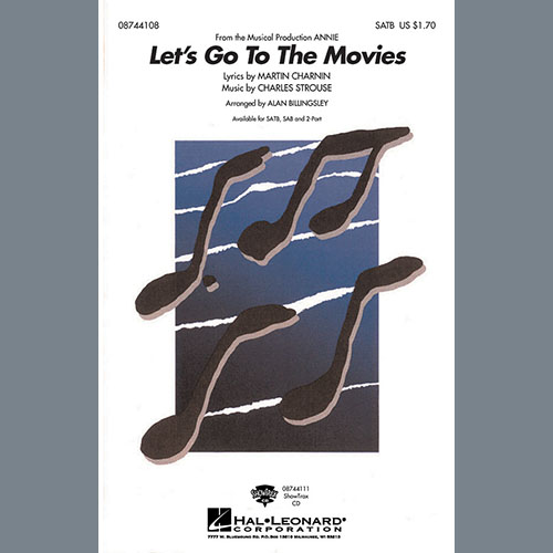 Easily Download Charles Strouse Printable PDF piano music notes, guitar tabs for SATB Choir. Transpose or transcribe this score in no time - Learn how to play song progression.