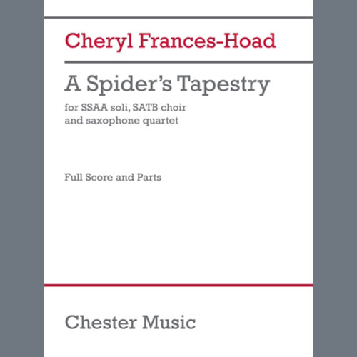 Easily Download Cheryl Frances-Hoad Printable PDF piano music notes, guitar tabs for SATB Choir. Transpose or transcribe this score in no time - Learn how to play song progression.