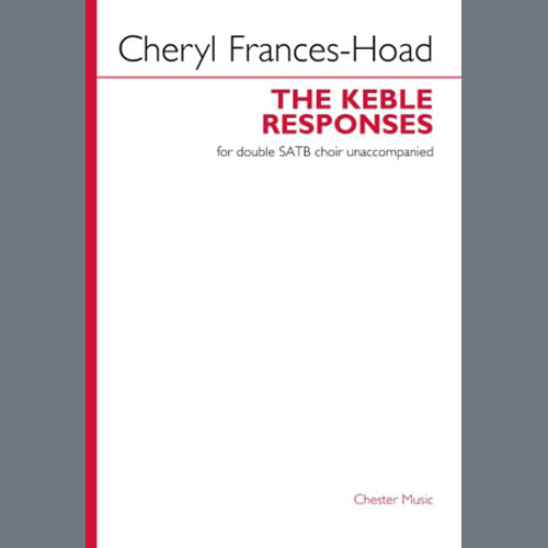 Easily Download Cheryl Frances-Hoad Printable PDF piano music notes, guitar tabs for SATB Choir. Transpose or transcribe this score in no time - Learn how to play song progression.