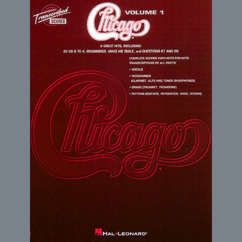 Easily Download Chicago Printable PDF piano music notes, guitar tabs for Transcribed Score. Transpose or transcribe this score in no time - Learn how to play song progression.