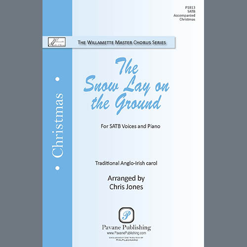 Easily Download Chris Jones Printable PDF piano music notes, guitar tabs for SATB Choir. Transpose or transcribe this score in no time - Learn how to play song progression.