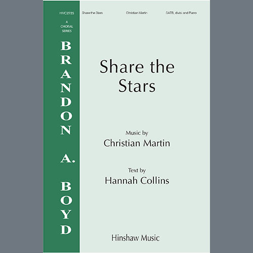 Easily Download Christian Martin Printable PDF piano music notes, guitar tabs for SATB Choir. Transpose or transcribe this score in no time - Learn how to play song progression.