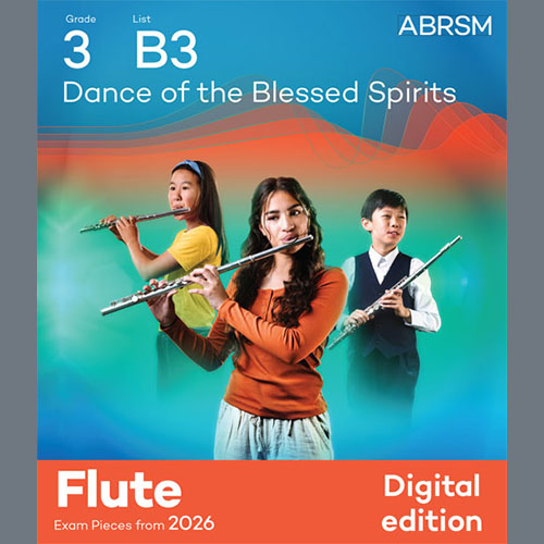 Easily Download Christoph Gluck Printable PDF piano music notes, guitar tabs for Flute Solo. Transpose or transcribe this score in no time - Learn how to play song progression.