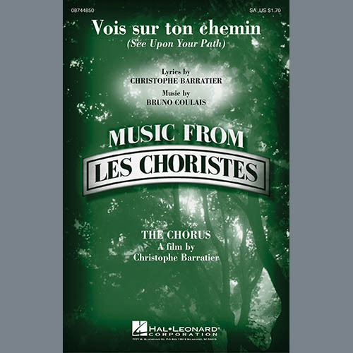 Vois sur ton chemin (See Upon Your Path) (from Les Choristes) cover image