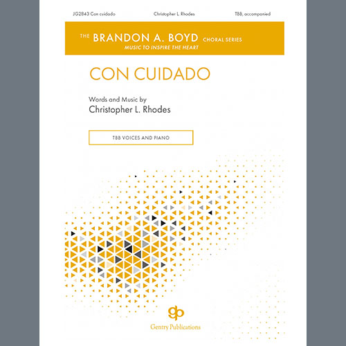 Easily Download Christopher L. Rhodes Printable PDF piano music notes, guitar tabs for TBB Choir. Transpose or transcribe this score in no time - Learn how to play song progression.