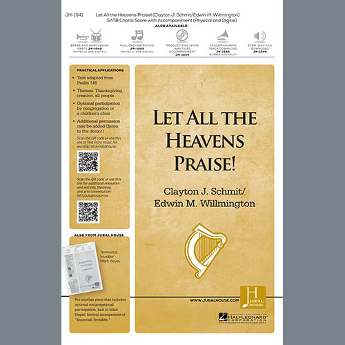 Easily Download Clayton J. Schmit & Edwin M. Willmington Printable PDF piano music notes, guitar tabs for SATB Choir. Transpose or transcribe this score in no time - Learn how to play song progression.