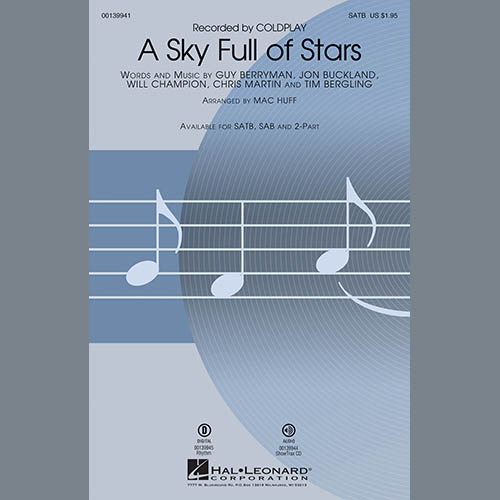 A Sky Full Of Stars (arr. Mac Huff) cover image