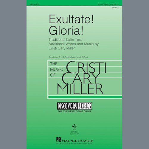 Easily Download Cristi Cary Miller Printable PDF piano music notes, guitar tabs for 3-Part Mixed Choir. Transpose or transcribe this score in no time - Learn how to play song progression.