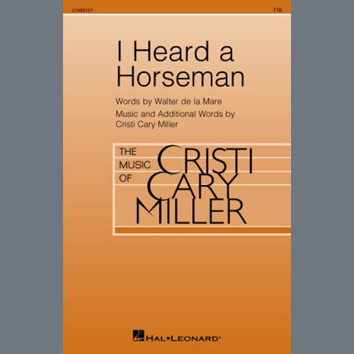 Easily Download Cristi Cary Miller Printable PDF piano music notes, guitar tabs for Choir. Transpose or transcribe this score in no time - Learn how to play song progression.