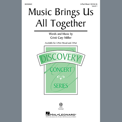 Cristi Cary Miller Download Printable PDF Score Easily Download Cristi Cary Miller Printable PDF piano music notes, guitar tabs for 3-Part Mixed Choir. Transpose or transcribe this score in no time - Learn how to play song progression.