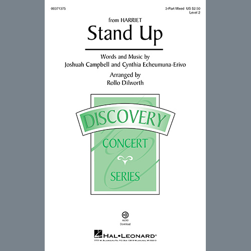 Stand Up (from Harriet) (arr. Rollo Dilworth) cover image