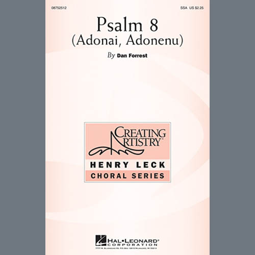 Psalm 8 (Adonai, Adonenu) cover image